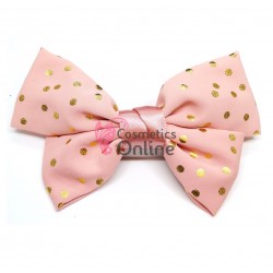 Accesoriu pentru decor par cu clema TRD044II Pink cu Buline